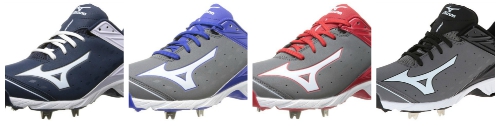 Mizuno 9 Spike Swagger 2 Different Colors