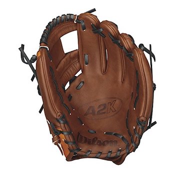 Wilson a2K DP15 Front of Glove