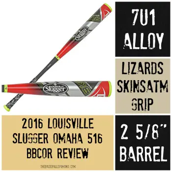 2016 Louisville Slugger Omaha 516 BBCOR