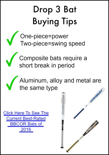 Drop 3 Bat Buying tips