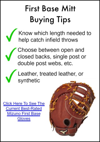 First Base Glove Buying Tips