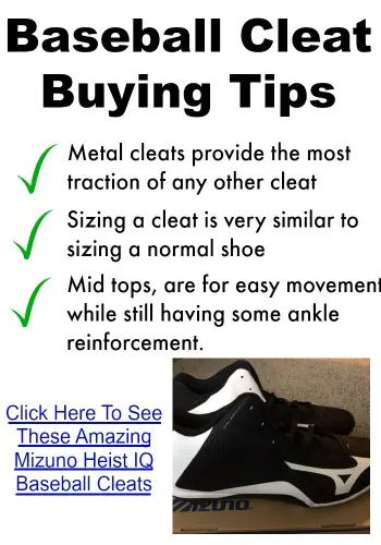 Mizuno Heist IQ Cleat Buying Tips