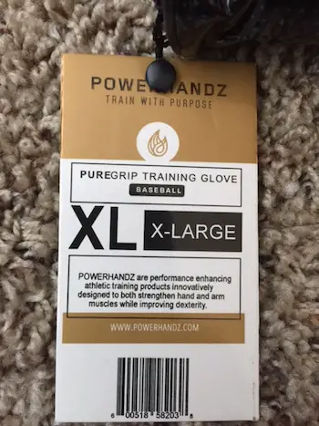 Powerhandz Baseball Tag