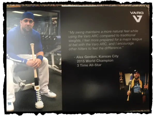 Alex Gordon Uses Varo Arc