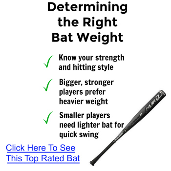 Easton Mako Bat Size Chart