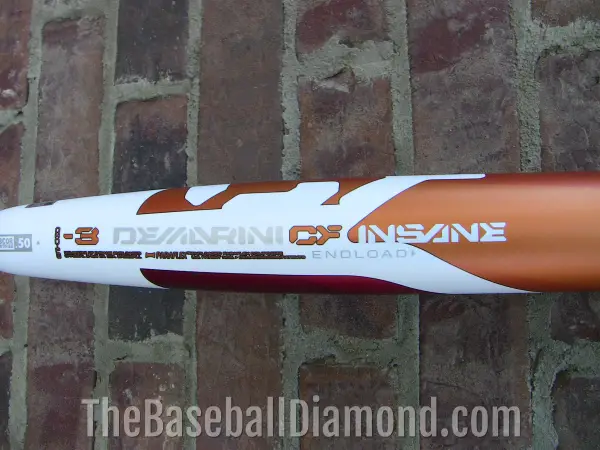 2018 DeMarini CF Insane BBCOR Baseball Bat WTDXCIC