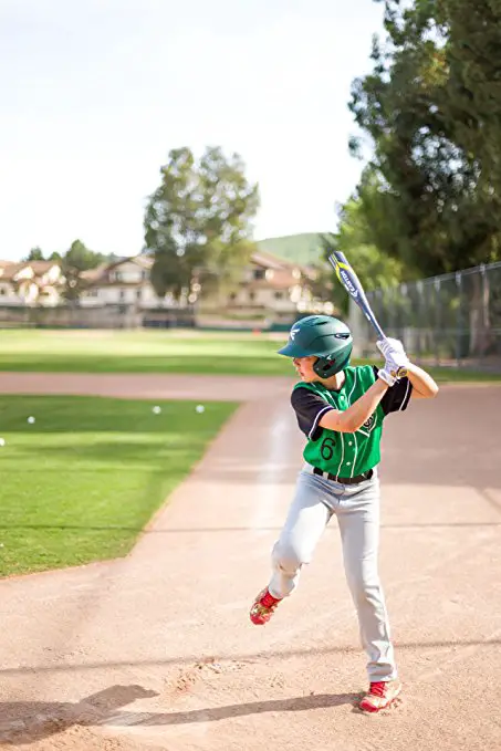 Player Swinging 2018 Easton Ghost X -11 USA Bat