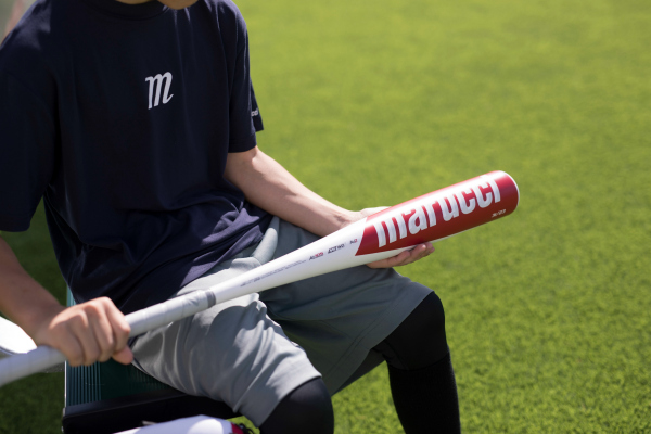 Player Holding Marucci Cat 8 Drop 3