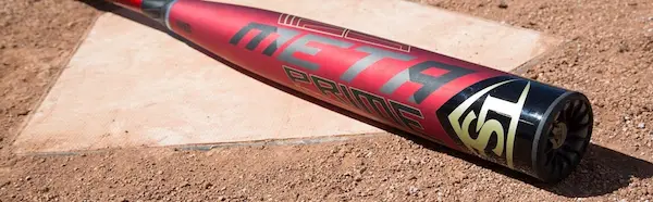 2019 Louisville Slugger Meta Prime BBCOR on Home Plate