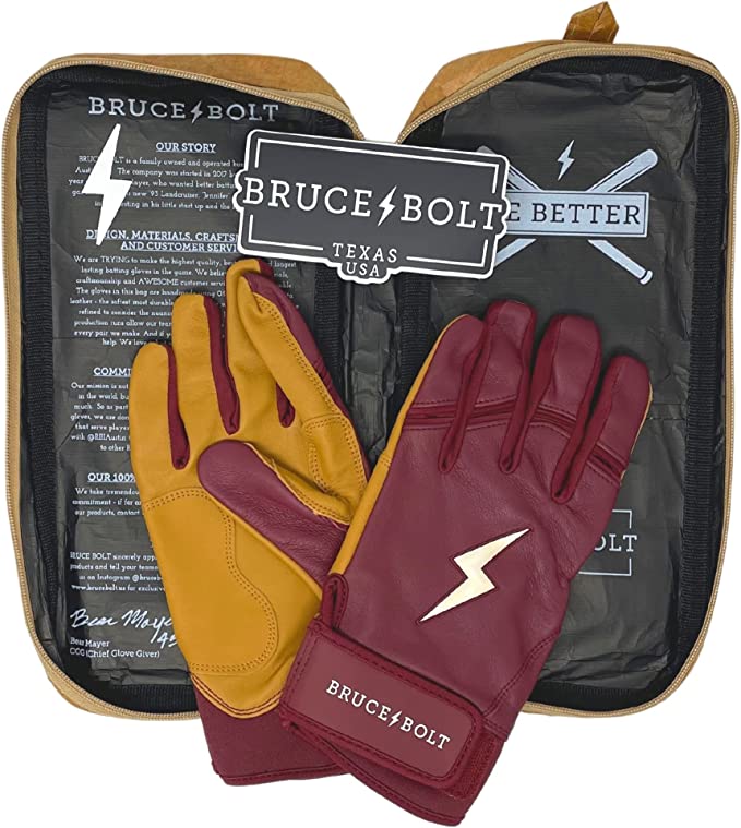 Lightning Bolt Batting Gloves