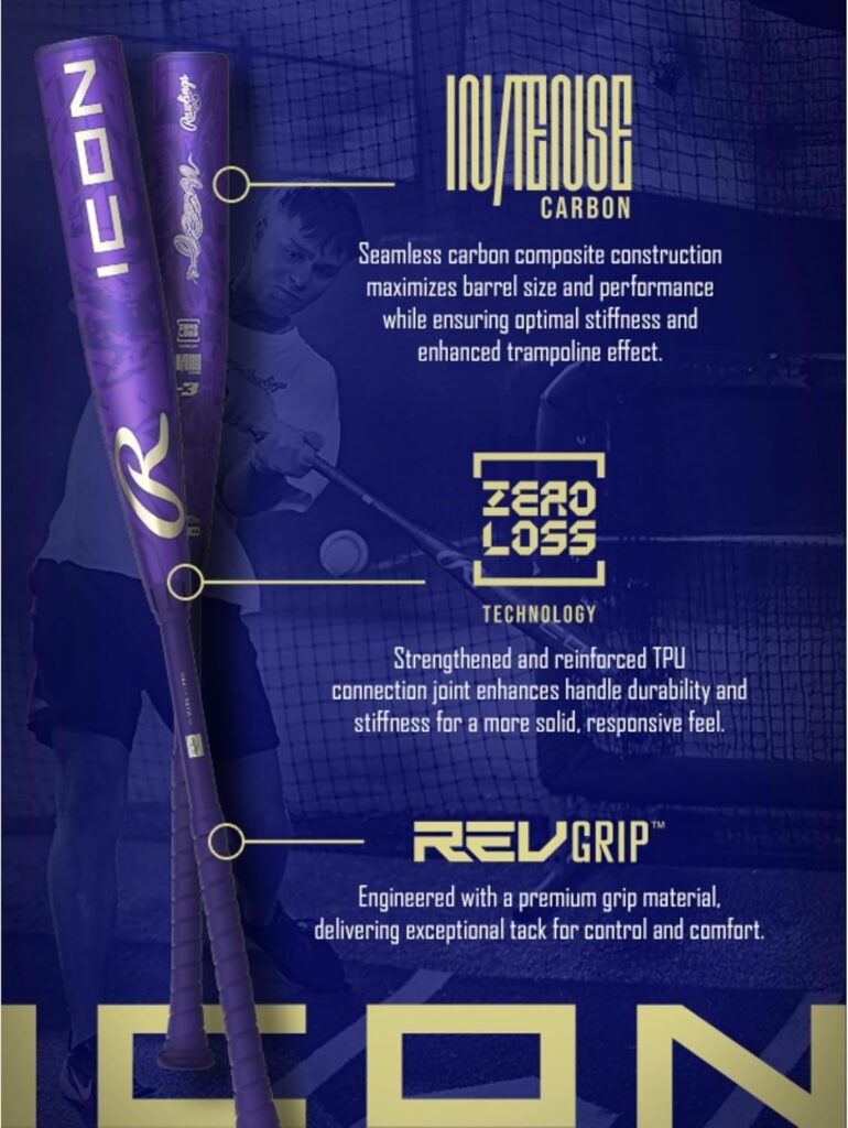 2027 Rawlings Icon BBCOR Specs